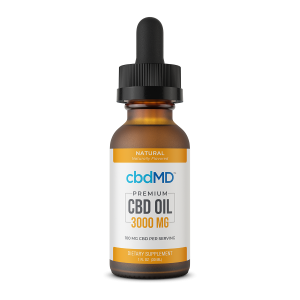 CBD Oil Tincture NATURAL - 3000 MG - 30 ML