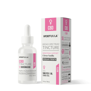 Citrus Vanilla CBD Tincture | Flow Formula