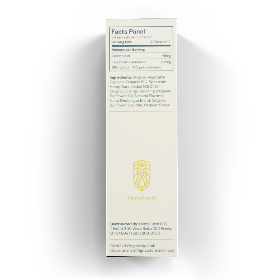 Organic Full-Spectrum Water Soluble CBD