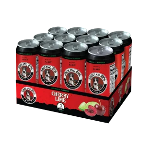 SMOKING DOG THC SELTZER 5MG (Cherry Lime) - 12 Pack