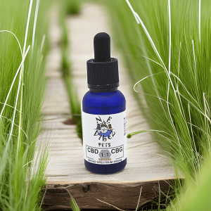 N.E. Vibez Pets - CBD+CBG 1:1 Dog Tincture - 2000mg Natural